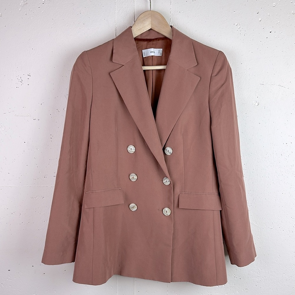 Mango Double Button Modal Blazer - image 6